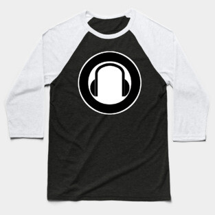 Headphones Symbol Baseball T-Shirt