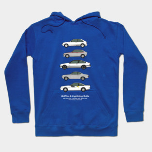 Griffins and lightening bolts car collection Hoodie