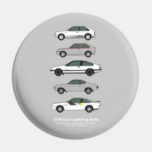 Griffins and lightening bolts car collection Pin