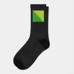 Green Gradient Color Socks