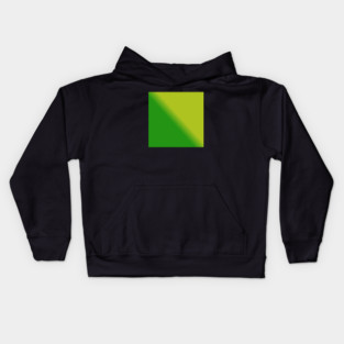 Green Gradient Color Kids Hoodie