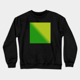 Green Gradient Color Crewneck Sweatshirt