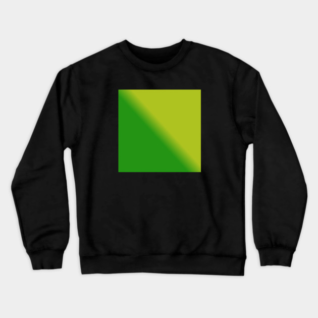 Green Gradient Color Crewneck Sweatshirt by BlackMeme94