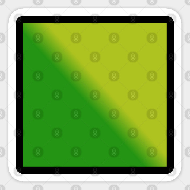 Green Gradient Color Sticker by BlackMeme94