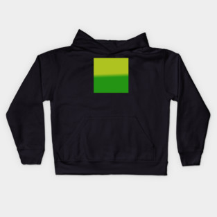 Green Gradient Color Kids Hoodie