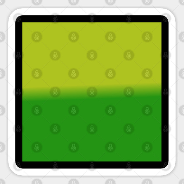 Green Gradient Color Sticker by BlackMeme94