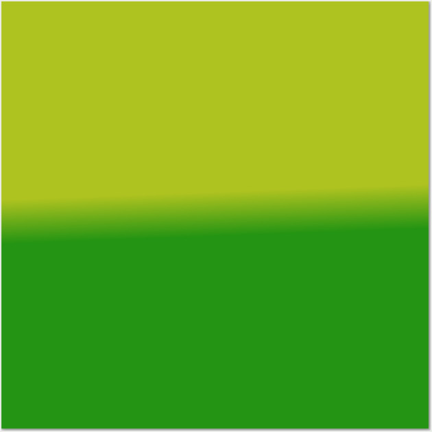 Green Gradient Color Wall Art by BlackMeme94
