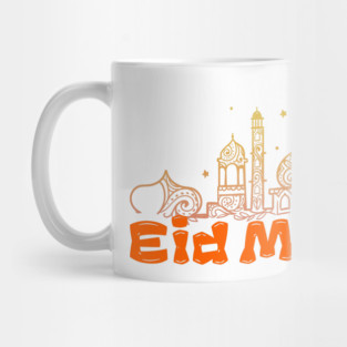 Eid Mubarak Design , Muslims Eid, Islamic Eid Mug