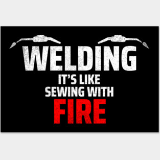 welding Posters and Art