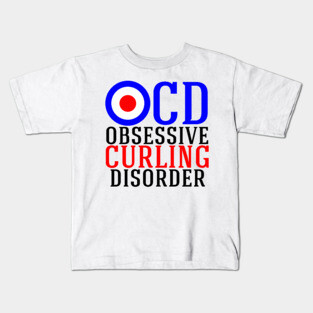Obsessive Curling Disorder Kids T-Shirt