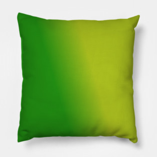 Green Gradient Color Pillow