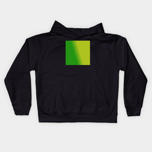 Green Gradient Color Kids Hoodie by BlackMeme94