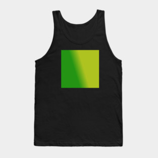Green Gradient Color Tank Top