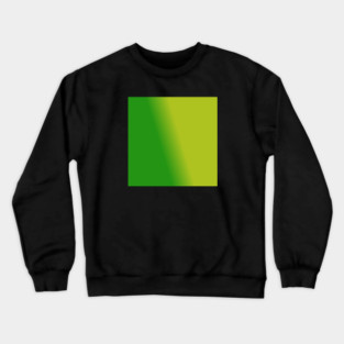 Green Gradient Color Crewneck Sweatshirt