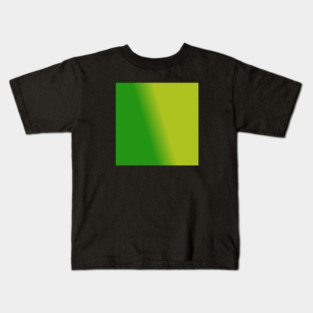 Green Gradient Color Kids T-Shirt