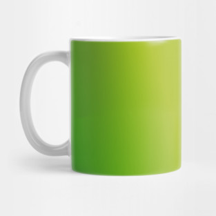 Green Gradient Color Mug