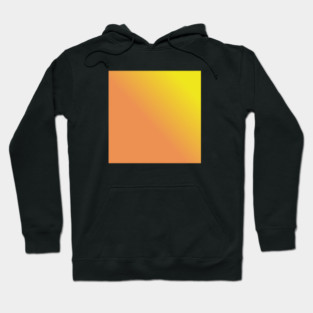 Yellow And Orange Gradient Color Hoodie