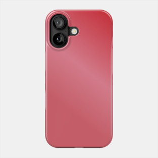Red Gradient Color Phone Case