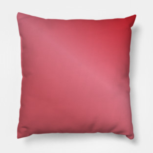 Red Gradient Color Pillow