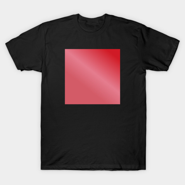 Red Gradient Color T-Shirt by BlackMeme94