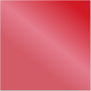 Red Gradient Color Posters and Art