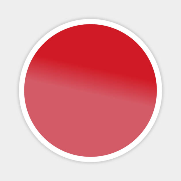 Red Gradient Color Magnet by BlackMeme94