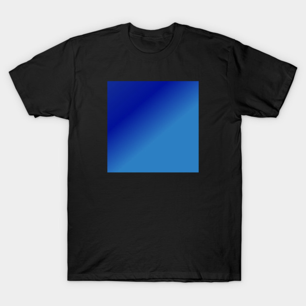 Blue Gradient Color T-Shirt by BlackMeme94