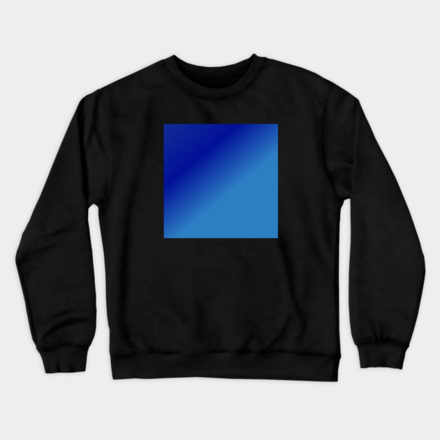 Blue Gradient Color Crewneck Sweatshirt by BlackMeme94