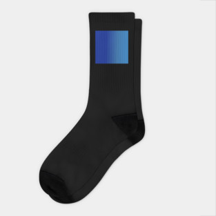 Blue Gradient Color Socks
