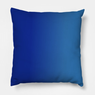 Blue Gradient Color Pillow