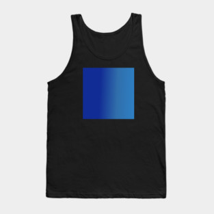 Blue Gradient Color Tank Top
