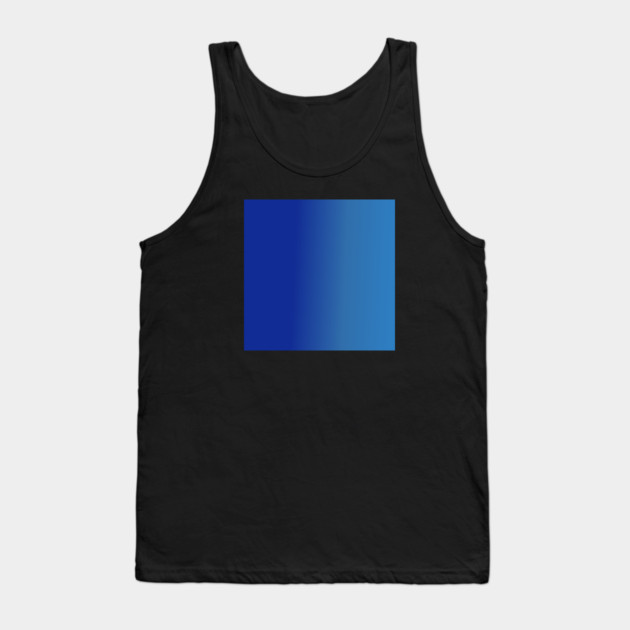 Blue Gradient Color Tank Top by BlackMeme94