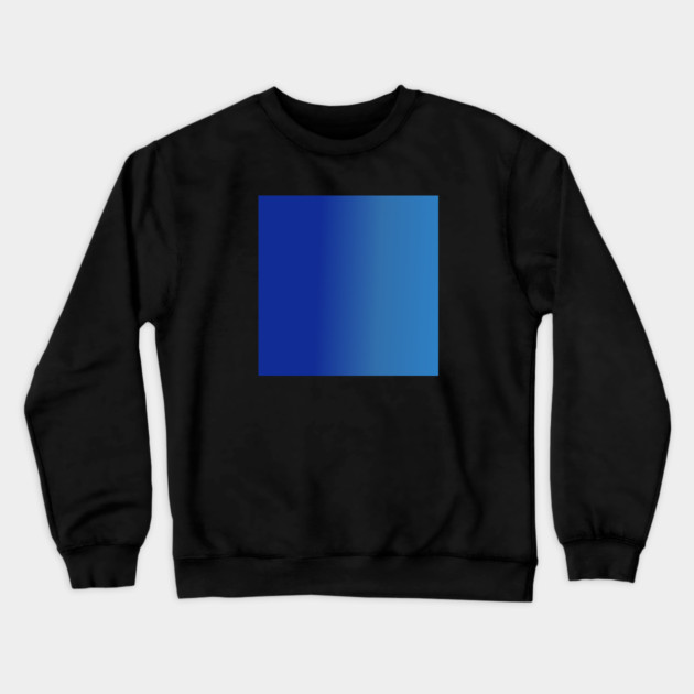Blue Gradient Color Crewneck Sweatshirt by BlackMeme94