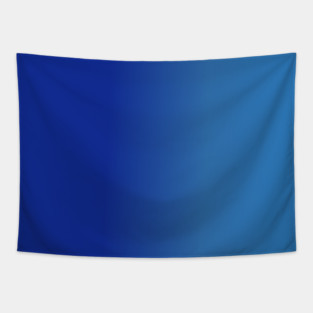 Blue Gradient Color Tapestry