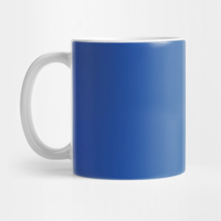 Blue Gradient Color Mug