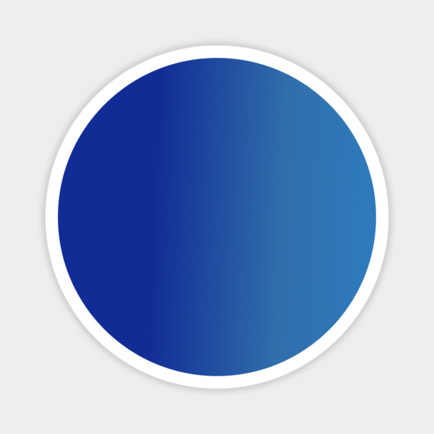 Blue Gradient Color Magnet by BlackMeme94