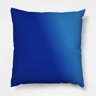 Blue Gradient Color Pillow