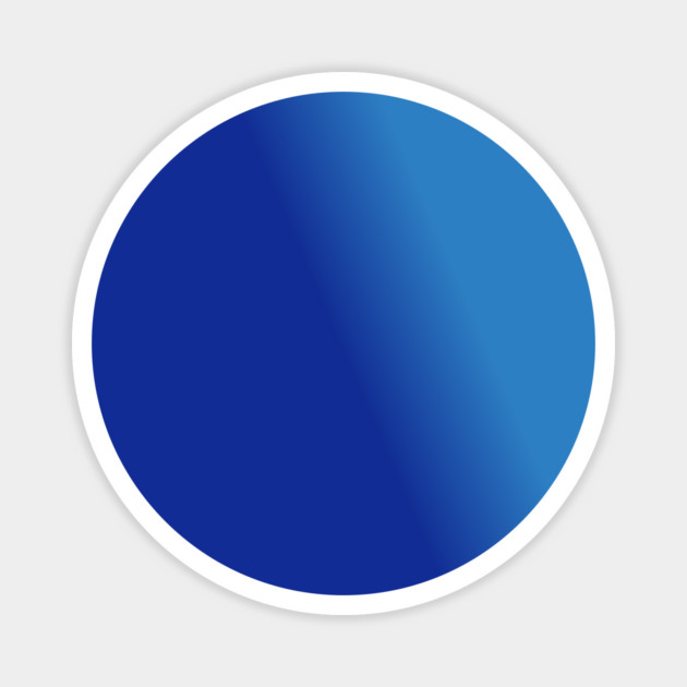 Blue Gradient Color Magnet by BlackMeme94