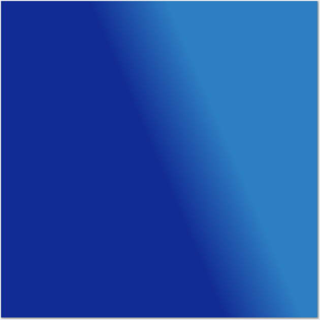 Blue Gradient Color Wall Art by BlackMeme94