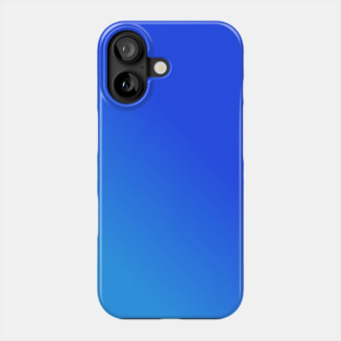 Blue Gradient Color Phone Case