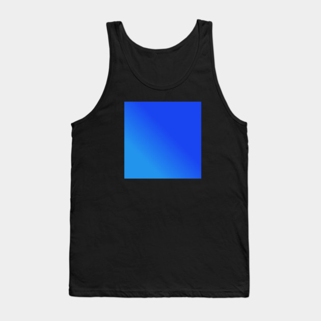 Blue Gradient Color Tank Top by BlackMeme94