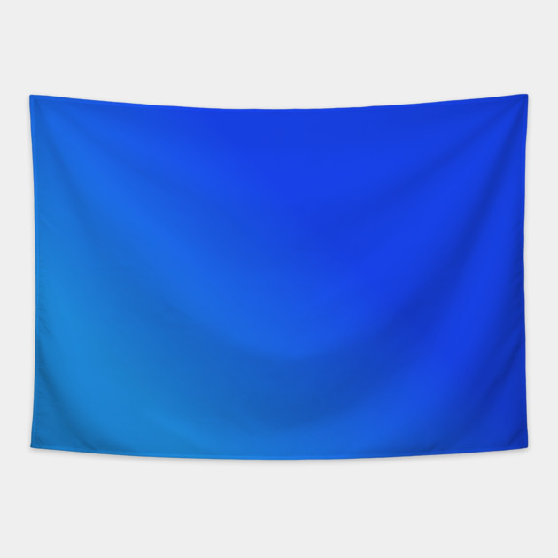 Blue Gradient Color Tapestry by BlackMeme94