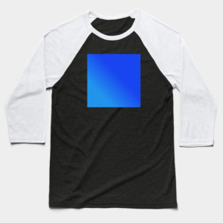 Blue Gradient Color Baseball T-Shirt