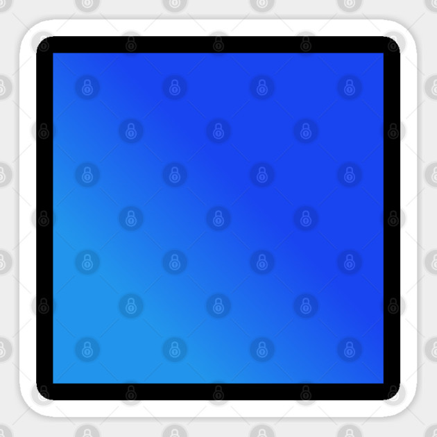 Blue Gradient Color Sticker by BlackMeme94