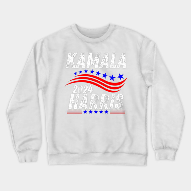 Kamala Harris 2024 Crewneck Sweatshirt by BlackMeme94