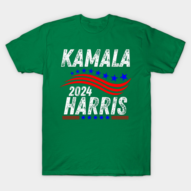 Kamala Harris 2024 T-Shirt by BlackMeme94