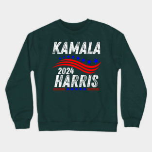 Kamala Harris 2024 Crewneck Sweatshirt