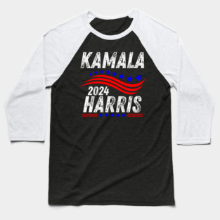 Kamala Harris 2024 Baseball T-Shirt