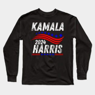 Kamala Harris 2024 Long Sleeve T-Shirt