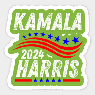 Kamala Harris 2024 Sticker
